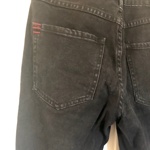 BDG drainpipe high rise cropped black jeans - Picture 5 of 7